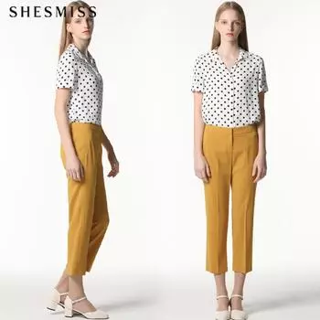 She S miSS Coloring baSic Daily pantS Mustard (MT)/55