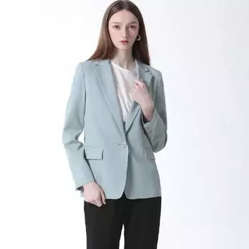 She S miSS Daily Простая куртка на одной пуговице Цена 298 000 вон Mint (MI)/55