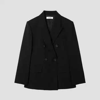 She S miSS Double breaSted Setup Jacket SwSjkp11040 Bk blacks/55