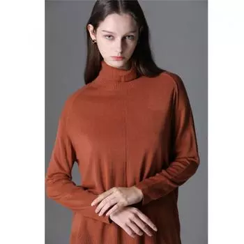 She S miss Высокий ворот реглан водолазка трикотажная цена 118 000 вон DARK PINK (DI)/55