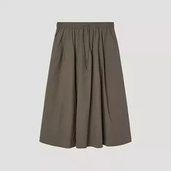 [She S miSS] Юбка из хлопковой смеси с окантовкой SwwSkp21030 Dw dark brown/77