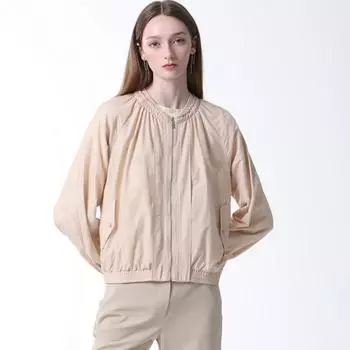 She S miss Летняя ветровка с воротником-стойкой Цена 268 000 вон Like Khaki (LK)/55