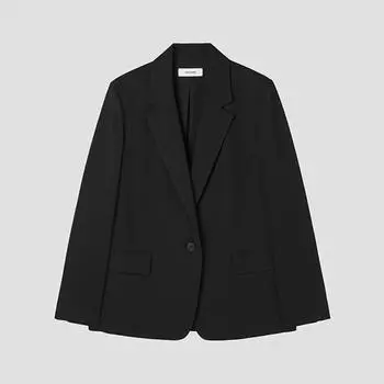 [She S miSS] One Button Single breaSted Jacket Swwjkp22030 Bk blacks/66