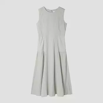 [She S misS] Платье без рукавов из хлопковой смеси Swwopp22140 Lg light gray/66