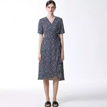 She S Miss Платье-халат со всеми узорами. Цена заказа 258 000 вон Navy (NA)/55
