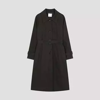 She S miss поясной реглан Тренч Маккоут Swwbyo31020 Dw dark brown/55