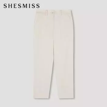 She S miSS Semi Baggy Fit Cotton pantS SwwSlo12050 Cr creamy/66