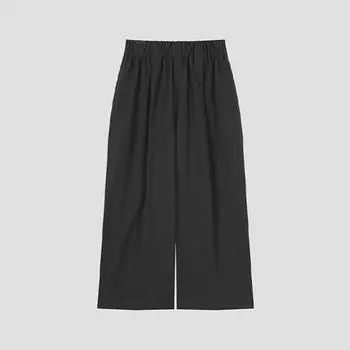 She S Miss шерстяные брюки-кюлоты с окантовкой SwwSlo41150 Ch charcoal/55