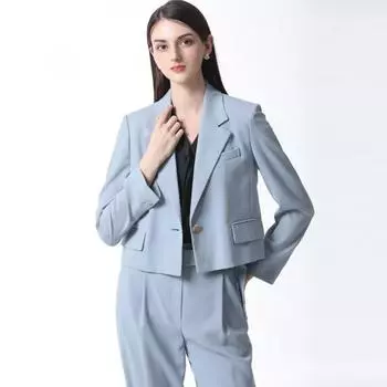 She S miss Single One Button Short Jacket Цена 268 000 вон black (BK)/66