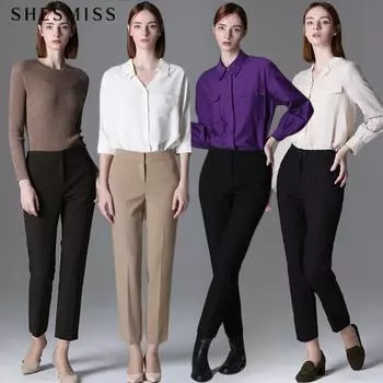 She S miSS Straight Fit Slim Straight pantS Price 168 000 Won beige (BE)/55