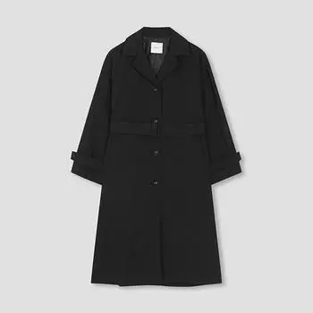 She S miSS Тренчкот с открытым воротником Swwbyn31020 Bk blacks/55