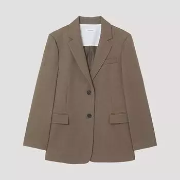 She S miSS Two Button Tailored Jacket Swwjkp12030 Br Braun/55