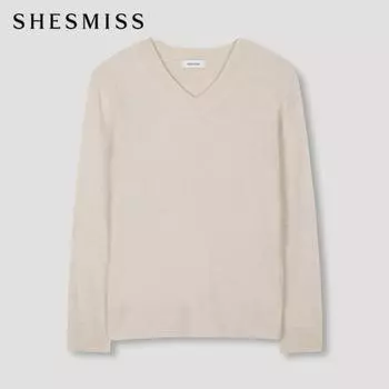 She S miSS V Neck Knit Top SSkpon42550 Ot oatmeal/55