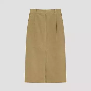 She S miSS Вельветовая юбка с окантовкой сзади SwwSko42800 Be beige/44