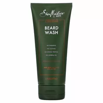 SheaMoisture, Мужской шампунь для бороды, масло маракуйи и масло ши, 6 жидких унций (177 мл)