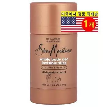 SheaMoisture Whole Body Deo Невидимый дезодорант-карандаш Кокос и Гибискус, 1 шт.