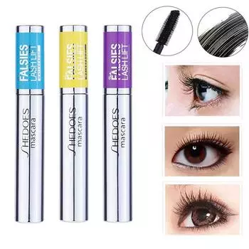 Shedoes Brilliant 4D Bushy Big Eyes Водостойкая, не растекающаяся тушь для ресниц фиолетовый