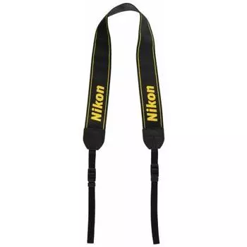 Шейный ремень Nikon для зеркальной фотокамеры Nikon Logo AN-DC16 черный ANDC16