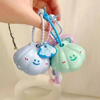 Shell Wooden Fish Tapping Calming Stress Relieving Toys Ornaments Pendants Office Workstations Night Markets Stalls Toy белый