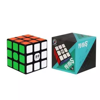 Shengshou 3x3 Legend S Magic-cube черный 3x3x3 кубики скорости 5,6 см профессиональная головоломка вращающийся гладкий кубик Cubos Magicos игрушки
