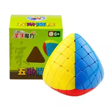 Shengshou 5x5x5 Mastermorphix Speed Cube 5x5 Волшебный куб-головоломка с рисовыми клецками 5x5 Пирамида Cubo Magico Развивающие игрушки