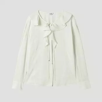 Shesmiss Ruffle Strap Blouse Swwblp11020 Ow off-white/55