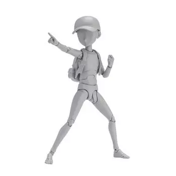 SHFiguarts Body-kun -Кен Сугимори- Edition DX SET (Серый цвет Вер.) приблизительно. 130 мм подвижная фигурка из ПВХ и АБС BAS62102