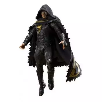 SHFiguarts Черный Адам примерно 165 мм ПВХ, АБС и ткань окрашенная подвижная фигурка BAS64170
