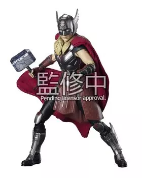 SHFiguarts MARVEL Джейн Фостер (ТорЛюбовь и Гром) приблизительно. 145 мм подвижная фигурка из АБС, ПВХ и ткани, окрашенная