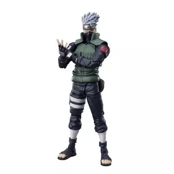 SHFiguarts NARUTO Shippuden Какаши Хатаке - Герой Шарингана - Приблизительно. 160 мм подвижная фигурка из окрашенного АБС и ПВХ пластика