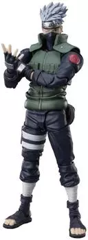 SHFiguarts NARUTO Shippuden Какаши Хатаке - Герой Шарингана - Приблизительно. 160 мм окрашенная подвижная фигурка из АБС и ПВХ BAS63451