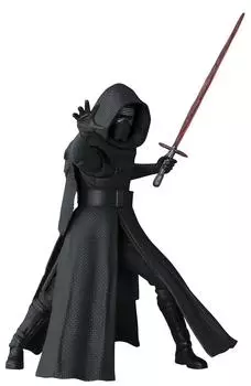 SHFiguarts Star Wars Кайло Рен примерно 160 мм, окрашенная подвижная фигурка из ABS и ПВХ
