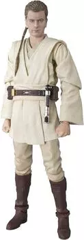 SHFiguarts ЗВЕЗДНЫЕ ВОЙНЫ: Скрытая угроза Оби-Ван Кеноби (Эпизод I) (Версия для перепродажи) приблизительно. 155 мм подвижная фигурка из окрашенного ПВХ и АБС-пластика