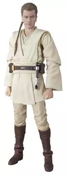 SHFiguarts Звездные войны Оби-Ван Кеноби (Эпизод I) приблизительно. 155 мм окрашенная подвижная фигурка из АБС и ПВХ
