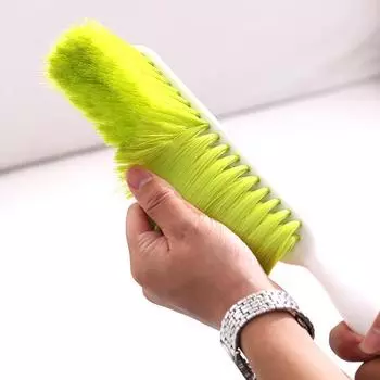 Щетка для уборки дома Kang Brush, цветная пластиковая щетка для кровати, щетка для чистки простыней дивана, щетка для пыли синий