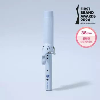 Щипцы для завивки VODANA Glam Wave FV 36 мм (Кремово-синий)
