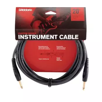 Щитовой кабель Custom Series Инструментальный кабель D Addario (Гитарный щит) PW-G-20 (6,1 м СС) []