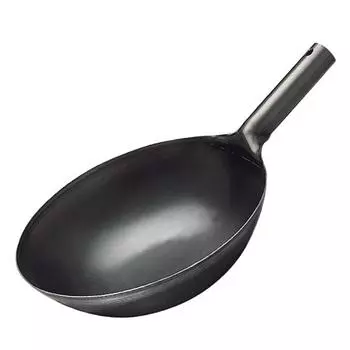 Shimamoto Seisakusho Iron Peking Pot Ajiittetsu 39cm KS01-D3910