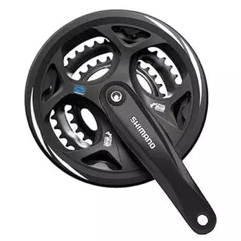 SHIMANO 524 00252 [Переднее цепное колесо FC M311 с защитой цепи, черный 42 32 22T]