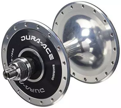 Shimano 7600 Dura-Ace large flange front Track hub, 32 hole
