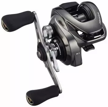 SHIMANO Bait reel double axis 20 Metanium XG RIGHT Versatile серый