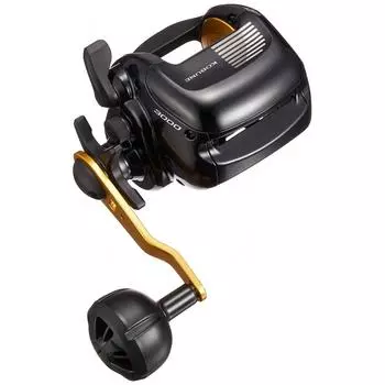 SHIMANO BoatHand-wound Reel, Double Shaft Reel, Offshore Fishing, Boat Fishing, General Purpose Reel 18 Kobune 3000, For Beginners