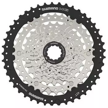 SHIMANO Cassette CSHG4008 Tooth SB Package 8-Way 11-45 8-Way серебряный