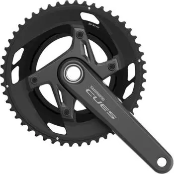 SHIMANO CUES Crankset HOLLOWTECH2 CL47mm 46x32T No CG Series Color EFCU60402DX62 FC-U6040-2 LG9/10S 172.5mm серый
