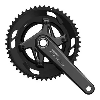 Shimano CUES Crankset Series EFCU60302EX04 FC-U6030-2, 11/10-Speed, 175.0 mm, 50-34T, Color, серый