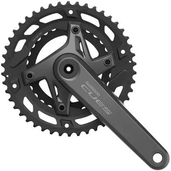 SHIMANO CUES Front Chainwheel Without Chain Guard Crank EFCU60002CX60X FC-U6000-2 Length/170mm 46/30T 9/10S