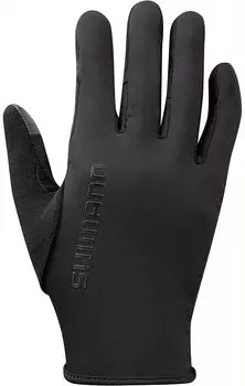 SHIMANO Cycling Gloves Windbreak Race Gloves Black XL: Estimated hand circumference size: 24.8cm ~ 26.7cm