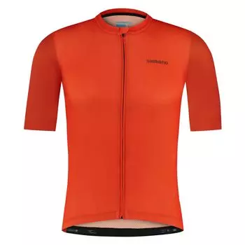 SHIMANO Cycling Jersey ARIA Short Sleeve Jersey Coral Red M Estimated (European Size) Height 172-178cm коралл красный