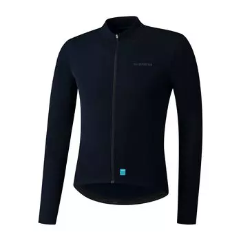 SHIMANO Cycling Jersey Element Long Sleeve Jersey Navy M Recommended (European Size) height 172-178cm