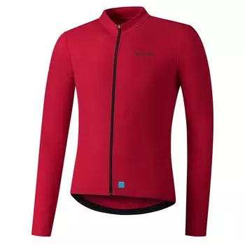 SHIMANO Cycling Jersey Element Long Sleeve Jersey Red M Estimated (European Size) Height 172-178cm красный